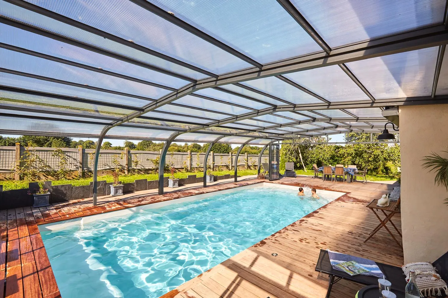 accessoires piscine vitre
